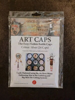 Art Caps Easy Flatten Kronkorken - Scor-Pal - innen silber/gold - 24 - NEU