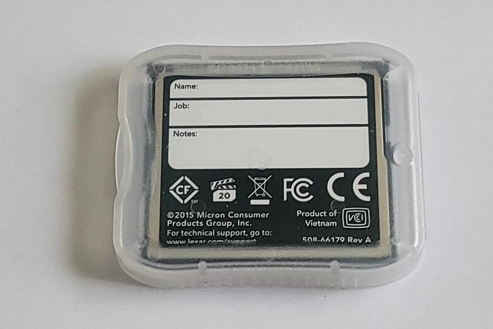 Lexar Professional 128GB/ 800x CompactFlash UDMA7, Up to 120MB/s Read - Image 3 of 3