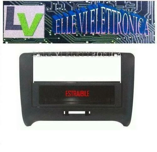 Mascherine autoradio da auto TT dimensioni 2 DIN per Audi