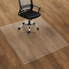 Chair Mat for Hard Wood Floors - Heavy Duty Floor Protector - Easy Clean (47'...