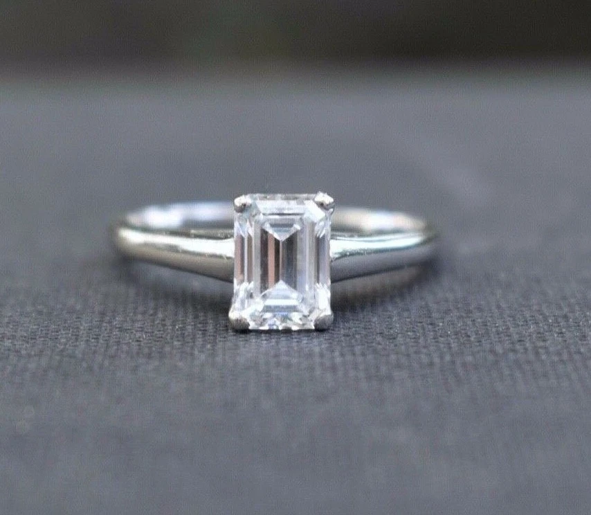 Emerald Cut Diamond Engagement Rings | Ethica Diamonds