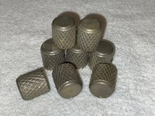 Relic Vintage Style Nickel Flat Top Knobs For Late 1950's Fender Telecaster USA