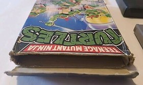 Teenage Mutant Ninja Turtles NES Nintendo con scatola! Raro!
