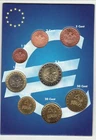 MONACO RARE SERIE EURO 2001 UNC/MONNAIES NEUVE
