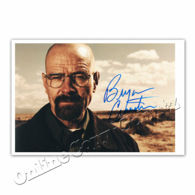 Breaking Bad - Bryan Cranston alias Walter White °  Autogrammfoto   |1|