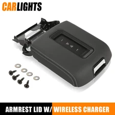Fits 2015-2019 Chevrolet Suburban Center Console Armrest Lid W/ Wireless Charger