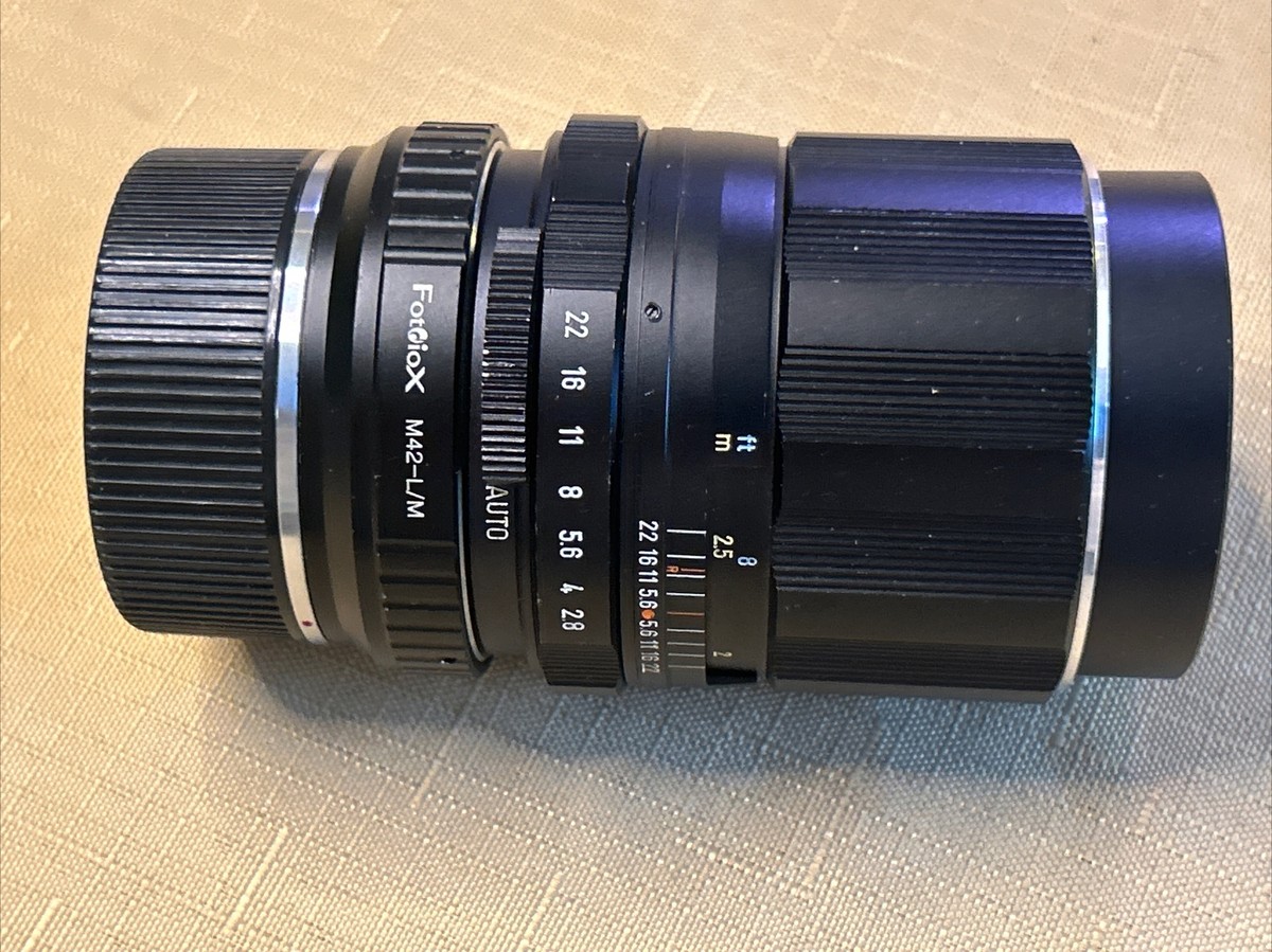Asahi Opt. Co. Pentax Super-Takumar 1:2.8/105 Lens/W Fotoiox Lens