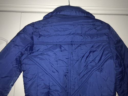 Vintage 70's Curly Top Inc. Boys Size S Royal Blue Vintage Kids Winter Coat - Picture 5 of 7
