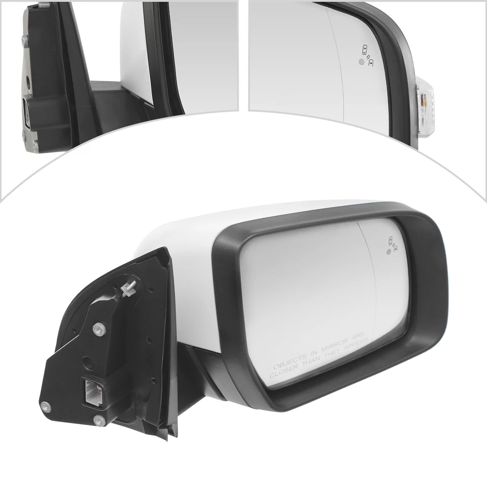 Espejo retrovisor derecho plegable para Ford Ranger 2019-2023 (submodelo: Lariat, XLT) Foto 3 de 4