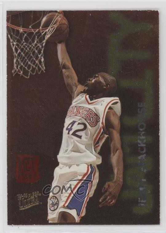 1995-96 Fleer Ultra Jam City Hot Packs Jerry Stackhouse #12 Rookie RC 0y1k