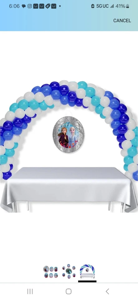 Frozen 2 Frame and Cutout Decorating Kit - Image 3 of 4
