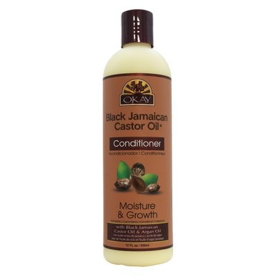 OKAY Black Jamaican Castor Oil Conditioner 12 Oz.