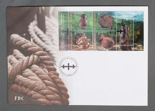 MayfairStamps Finland FDC 2001 Souvenir Sheet Historic Pieces First Day Cover aa