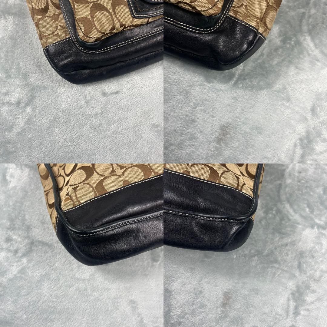 Coach Legacy Shoulder Bag Canvas Brown Authentic G0204591 thumbnail 15