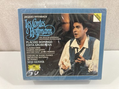 Offenbach LES CONTES D'HOFFMANN Ozawa Domingo Gruberova 2 CD Set NEW & Sealed