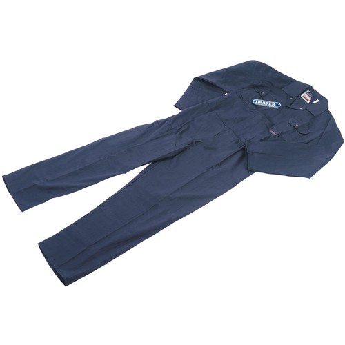 Draper Boiler Suit Elasticated Extra Large Pockets Breast Rear Side Thigh 63980