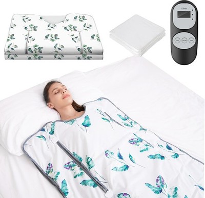 Far Infrared Sauna Blanket for Detox Portable Infrared Sauna Blanket Heating Sau