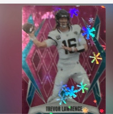 Panini 2025 Phoenix Trevor Lawrence Jaguars #15 Pink Snowflake 156/299