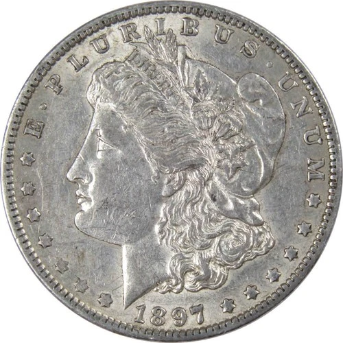 1897 O Morgan Dollar XF EF Extremely Fine 90% Silver $1 US Coin Collectible