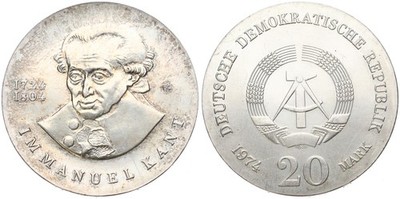 Deutschland - DDR 20 Mark Sondermünzen 1966-1990 A - verschiedene Jahrgänge
