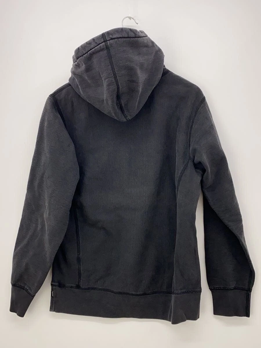 Supreme Felpa con Cappuccio L Cotone Grigio LOGO PULLOVER PARKA PESANTE