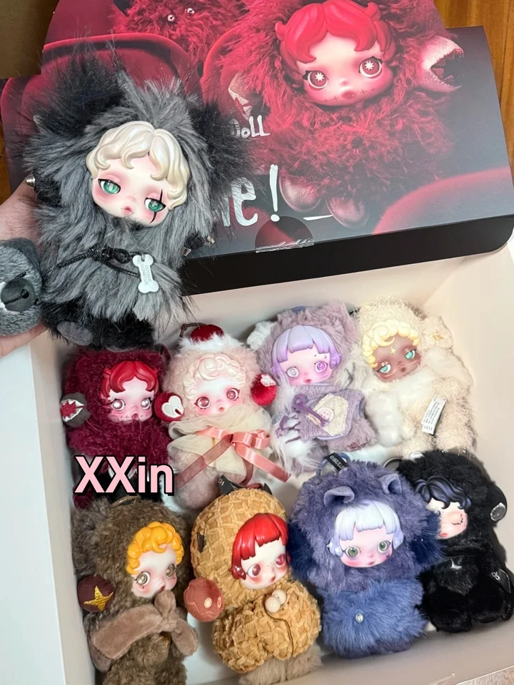 AUTHENTIC SKULLPANDA YOU FOUND ME SERIES PLUSH PENDANT CONFIRMED COLOR TOYS GIFT - Image 3 of 4