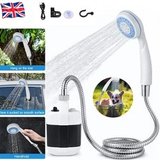 Portable Camping Shower USB Rechargeable Electric Shower Pump for Garden Outdoor