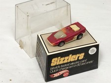 HOT WHEELS RED LINE SIZZLERS STRAIGHT SCOOP MAROON w ORIGINAL BOX 