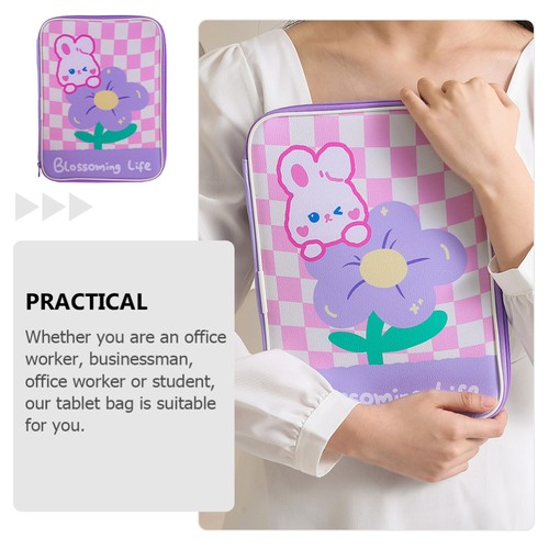 Checkerboard -Tasche Student Laptop-Tragetasche Cartoon-Laptop-Tasche - 第 3/12 張圖片
