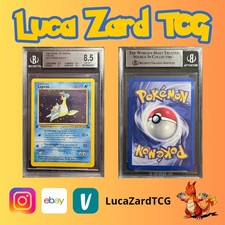 Pokemon Lapras 10/62 Fossil Holo 1 Ed BGS 8.5 Prima Edizione Italian Ita