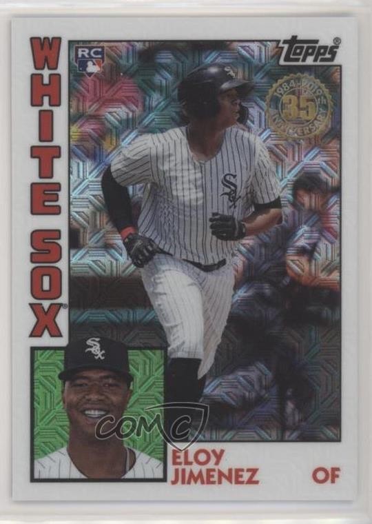 2019 Topps Silver Pack Series 2 1984 Topps Baseball Eloy Jimenez #T84-20 fo7