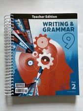 BJU Press Writing & Grammar Grade 9 Teacher's Edition Part 2 4th Edition