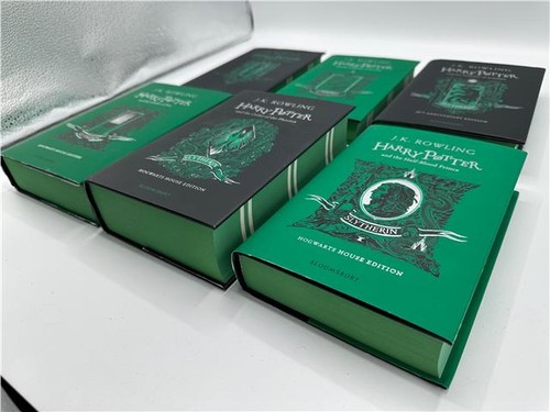 Happy Potter Slytherin House Edition 6 book set collection Hardback J.K Rowling - Picture 8 of 8