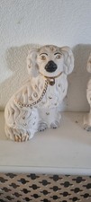 Vintage Retro Mid-Century Beswick Staffordshire Mantle Dogs Pair, King Spaniels
