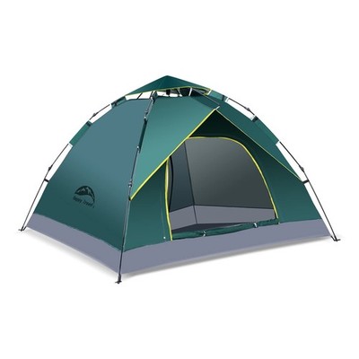 Camping Tent 2 Person Pop Up Automatic Waterproof Portable Dark Green Happy Easy