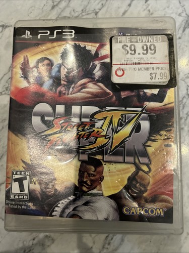 Super Street Fighter IV (Sony PlayStation 3, 2010) - Picture 1 of 3