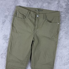 Prana Briann Pants Size 10 Hiking Skinny Nylon Stretch Low Rise Stretch Outdoor