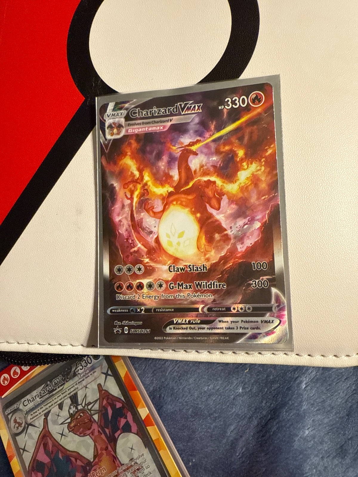 Pokémon Charizard VMAX SWSH Black Star Promo UPC SWSH261 Alt Art Full Art PSA 10