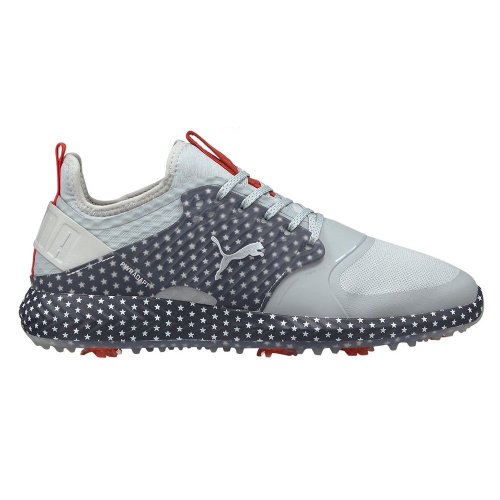 Puma Usa Golf Shoes NEW Puma Mens Ignite PWRADAPT Caged USA Golf