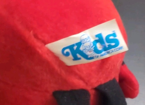 Kids of America Corp Smiley Gesicht Plüsch rot - Bild 3 von 3