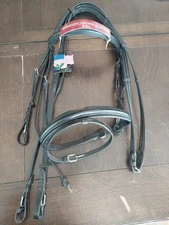 Ovation Juliana Traditional Flash Dressage Bridle