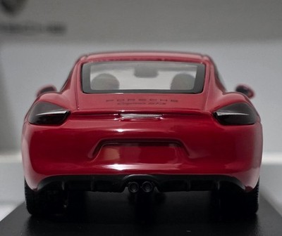 Porsche Cayman GTS 2015 Carmine Red 1:43 Minichamps WAP 020 015 0E