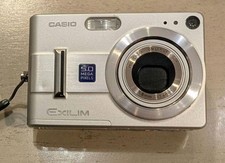 Casio EXILIM EX-Z55 Digital Camera Tested From Japan with Charger, Used