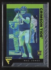 2021 Panini Chronicles Draft Picks Flux Base Silver #240 Mac Jones - NM/MT+