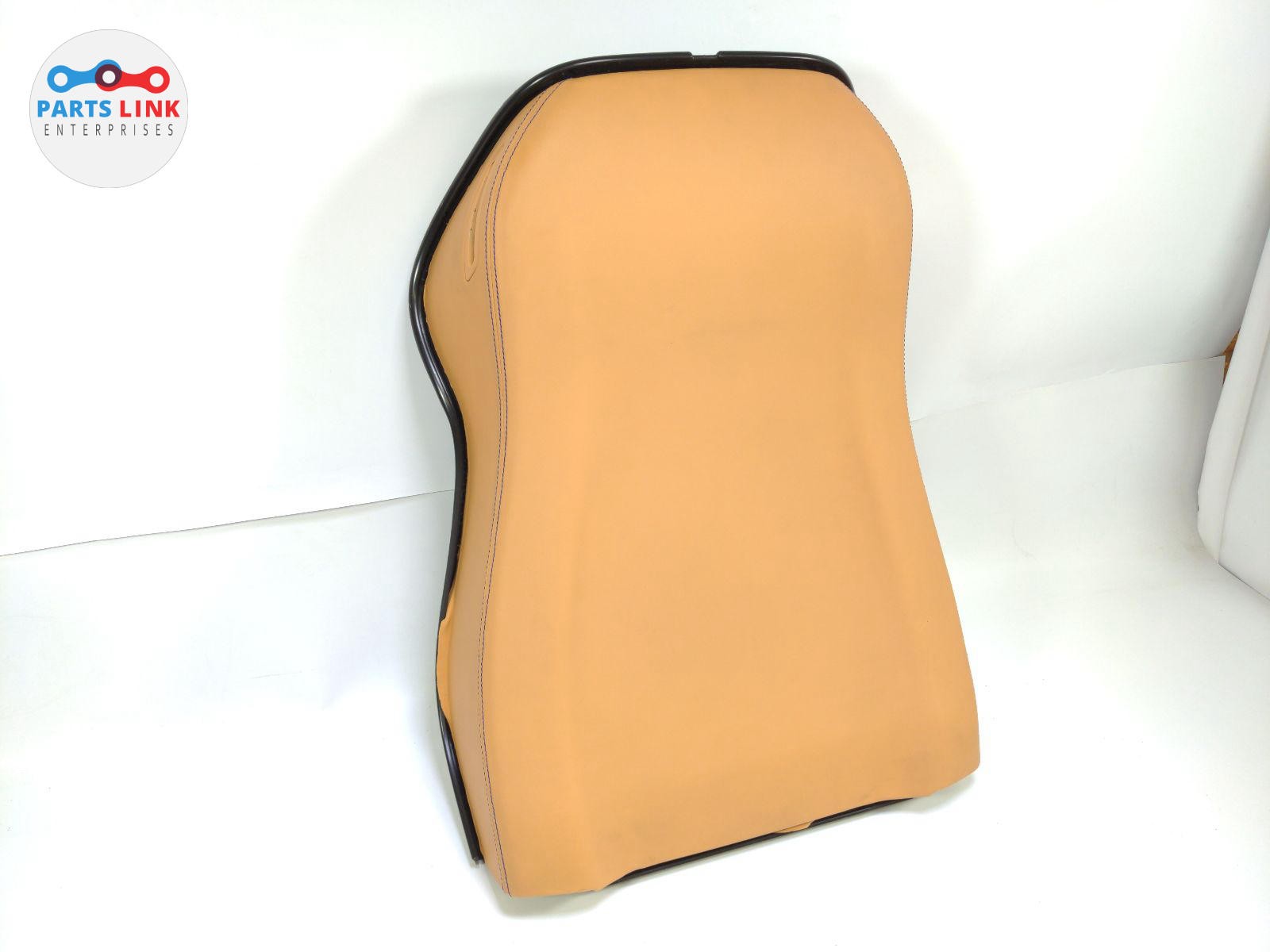 2008-14 FERRARI CALIFORNIA FRONT LEFT BACKREST PANEL TRIM END COVER TAN F149