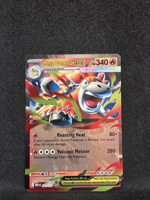 Mega Camerupt ex 022/132 Me01: Mega Evolution Holo