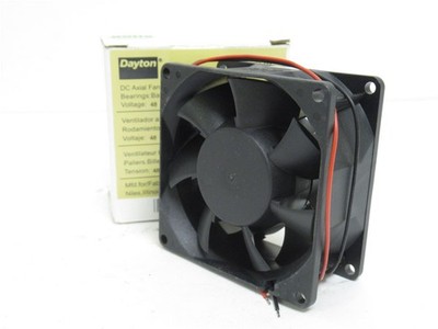 232398 New In Box; Dayton 2RTH8 Square Axial Fan 3-1/8'' x 1-1/8''; 48VDC; 75CFM