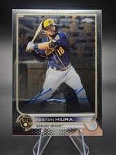 2022 Topps Chrome - Chrome Veteran Autographs Keston Hiura #CVA-KH (AU)