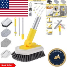 Versatile Cleaning Brush with Long Handle - Perfect for Bath  Shower Use