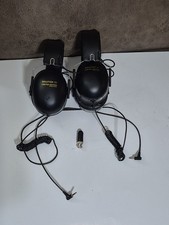 2 Peltor Solution III Limited Edition Headset Headphones Model HTM7F -09 132-SV